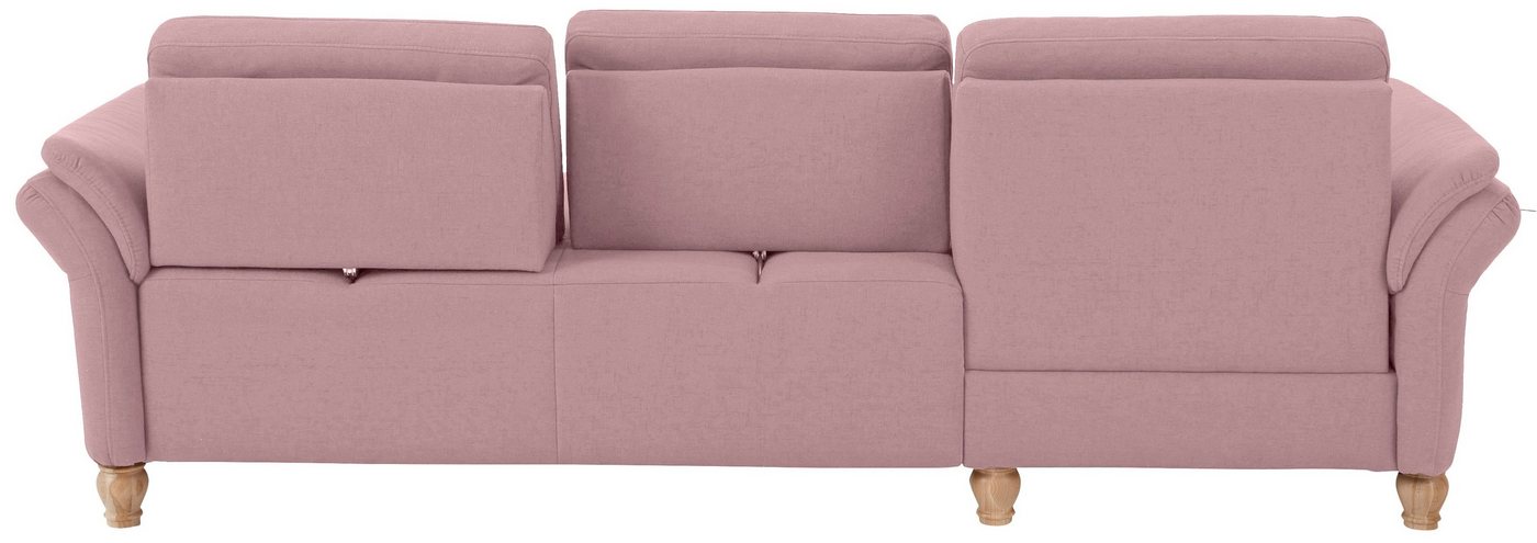Home affaire Ecksofa Palace L-Form, incl. Sitztiefenverstellung, wahlweise mit Schlaffunktion und Stauraum – Bild 4 von 5