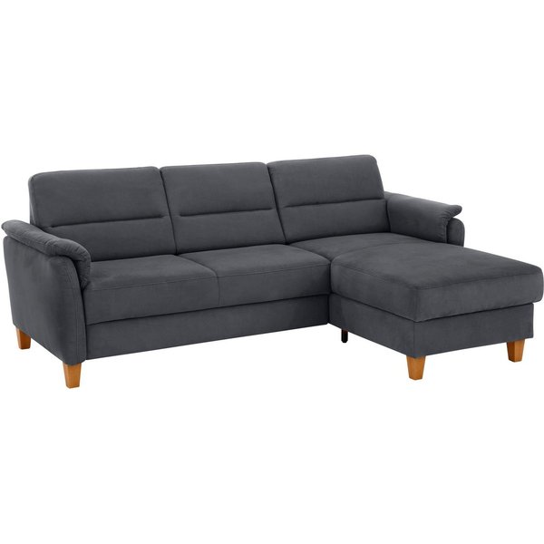 Home affaire Ecksofa Palmera L-Form, B: 244 cm - OTTO. Verlässliche Qualität., optional Schlaffunktion & Bettkasten, Federkern