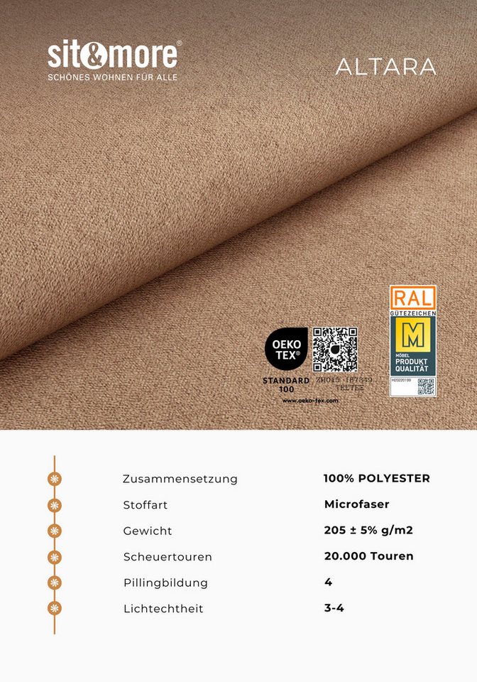 Home affaire Ecksofa Palmera L-Form, B: 244 cm - OTTO. Verlässliche Qualität., optional Schlaffunktion & Bettkasten, Federkern – Bild 5 von 5
