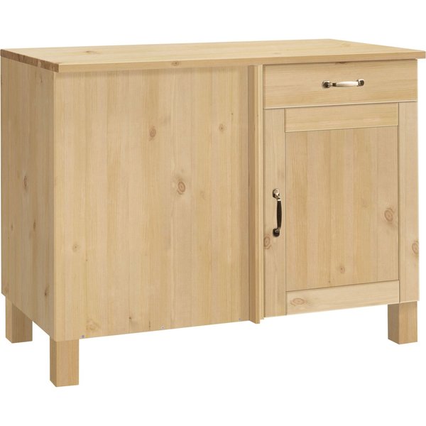 Home affaire Eckunterschrank Alby Breite 110 cm, 1 Tür und 1 Schublade