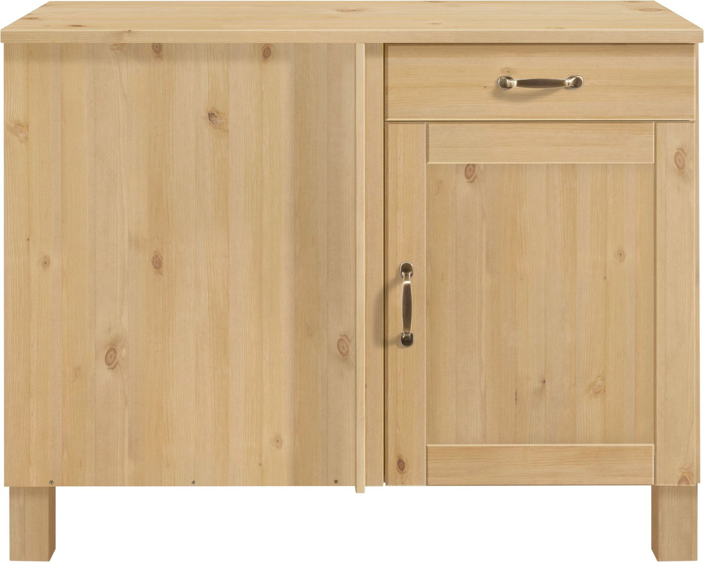 Home affaire Eckunterschrank Alby Breite 110 cm, 1 Tür und 1 Schublade – Bild 3 von 5