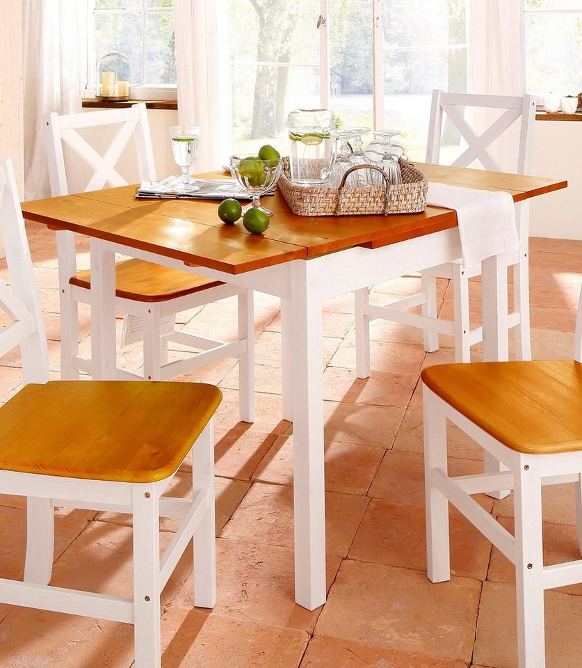 Home affaire Esstisch Maike (Esstisch, Küchentisch, OTTOs Choice), Home affaire, Breite 80cm, mit Auszugsfunktion – Bild 2 von 5