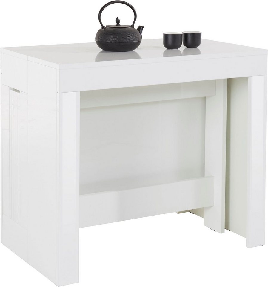 Home affaire Esstisch Praktika, Küchentisch, Wohnzimmertisch, Speisetisch, mit Auszugsfunktion, ausziehbar von 50 cm auf 300 cm – Bild 4 von 5