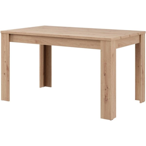 Home affaire Esstisch Spoleto, Esstisch, Küchentisch, Speisetisch, Familientisch, Charakterstarke 4-Lamellen-Platte, 4 Farben, 2 Größen – top modern