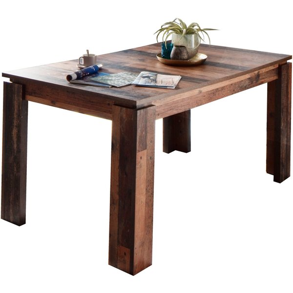 Home affaire Esstisch Tanum, Ausziehbarer Esszimmertisch 160-200 cm - Maße (B/T/H) 160/90/77 cm