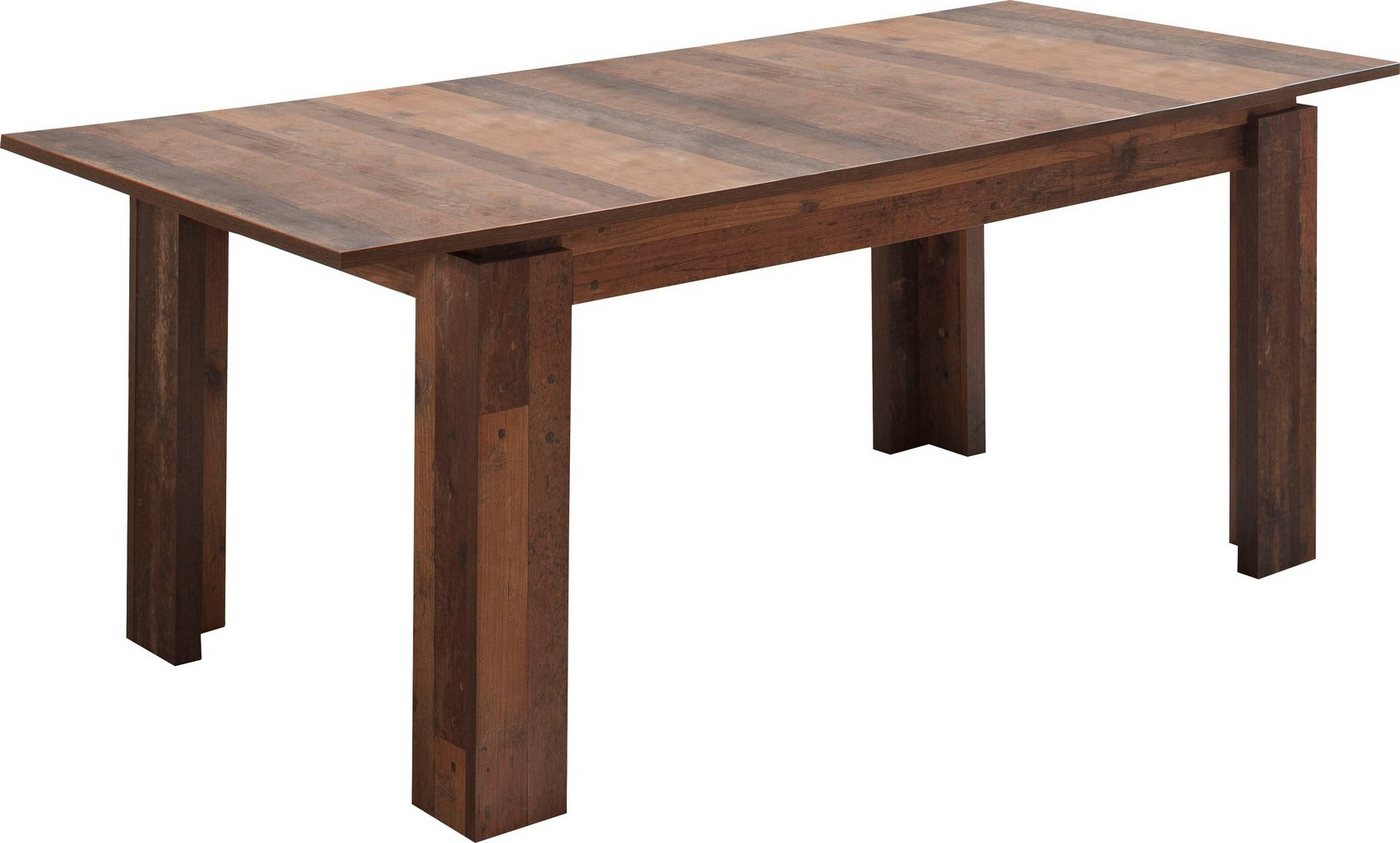Home affaire Esstisch Tanum, Ausziehbarer Esszimmertisch 160-200 cm - Maße (B/T/H) 160/90/77 cm – Bild 4 von 5