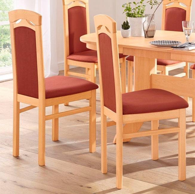 Home affaire Esszimmerstuhl Anthony (Set, 2 St), Holzstuhl mit dekorativen Fräsungen – Bild 2 von 5