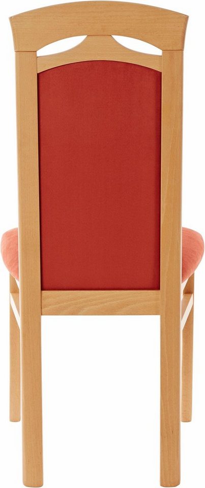 Home affaire Esszimmerstuhl Anthony (Set, 2 St), Holzstuhl mit dekorativen Fräsungen – Bild 4 von 5