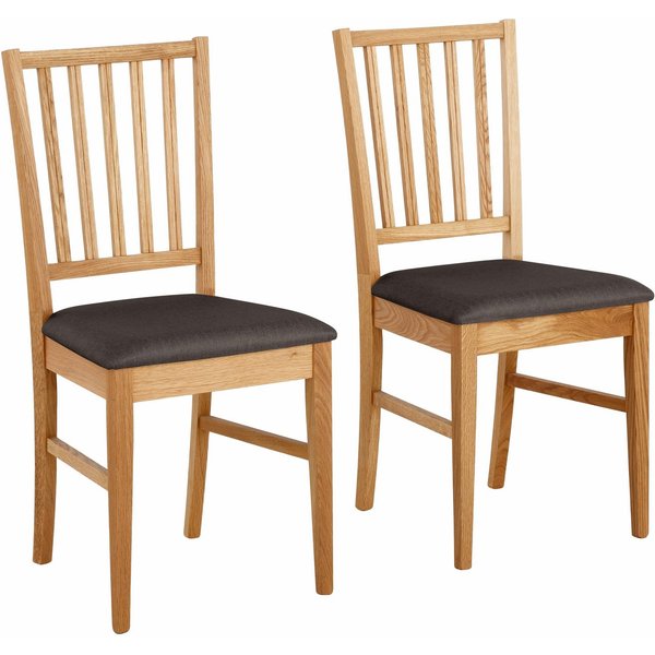 Home affaire Esszimmerstuhl Ruanda Küchenstuhl (Set, 2 St), im 2er, 4er oder 6er-Set, Holzstuhl