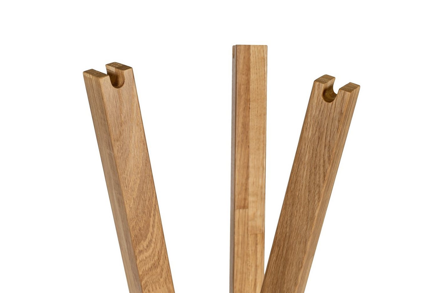 Home affaire Garderobenständer Clift, Kleiderständer, Dielenmöbel, (Made in Europe), im skandinavian Design, aus Eiche massiver Eiche, FSC® – Bild 5 von 5