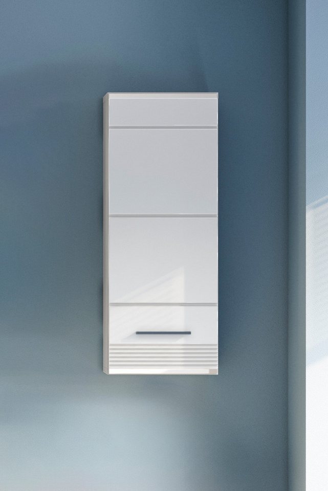 Home affaire Hängeschrank Malmö, Breite 30 cm, 1 Tür (Türanschlag wechselbar), 2 Einlegeböden in verschiedenen Farben erhältlich, Badmöbel, Badschrank, Schrank, – Bild 2 von 5