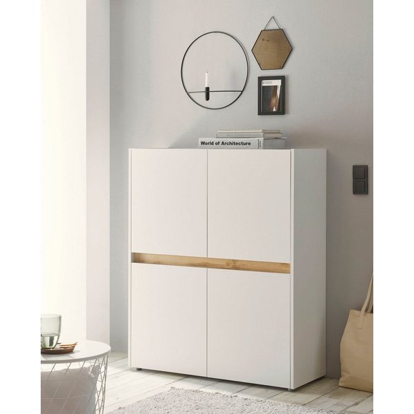 Home affaire Highboard City/Giron, moderner Schrank, Kommode, Stauraumschrank, Hochschrank, zeitlos, modern, ausreichend Stauraum, vielseitig einsetzbar