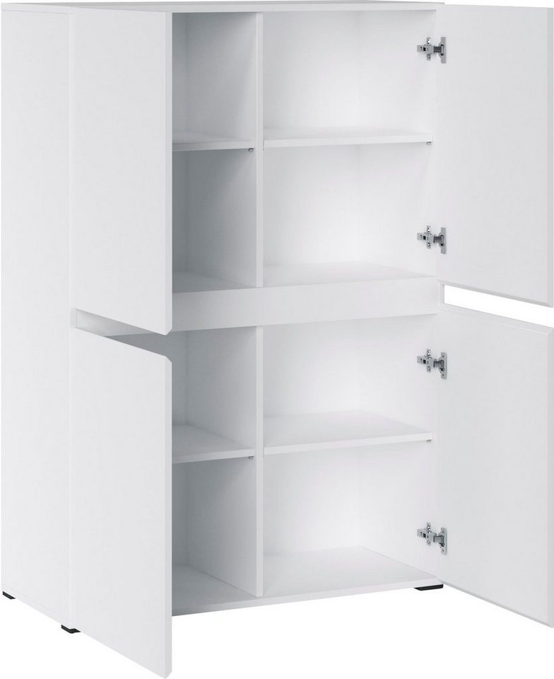 Home affaire Highboard Rimini, Höhe 129 cm – Bild 3 von 5