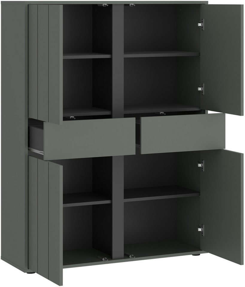 Home affaire Highboard VEDDEL, Höhe ca.140 – Bild 3 von 5