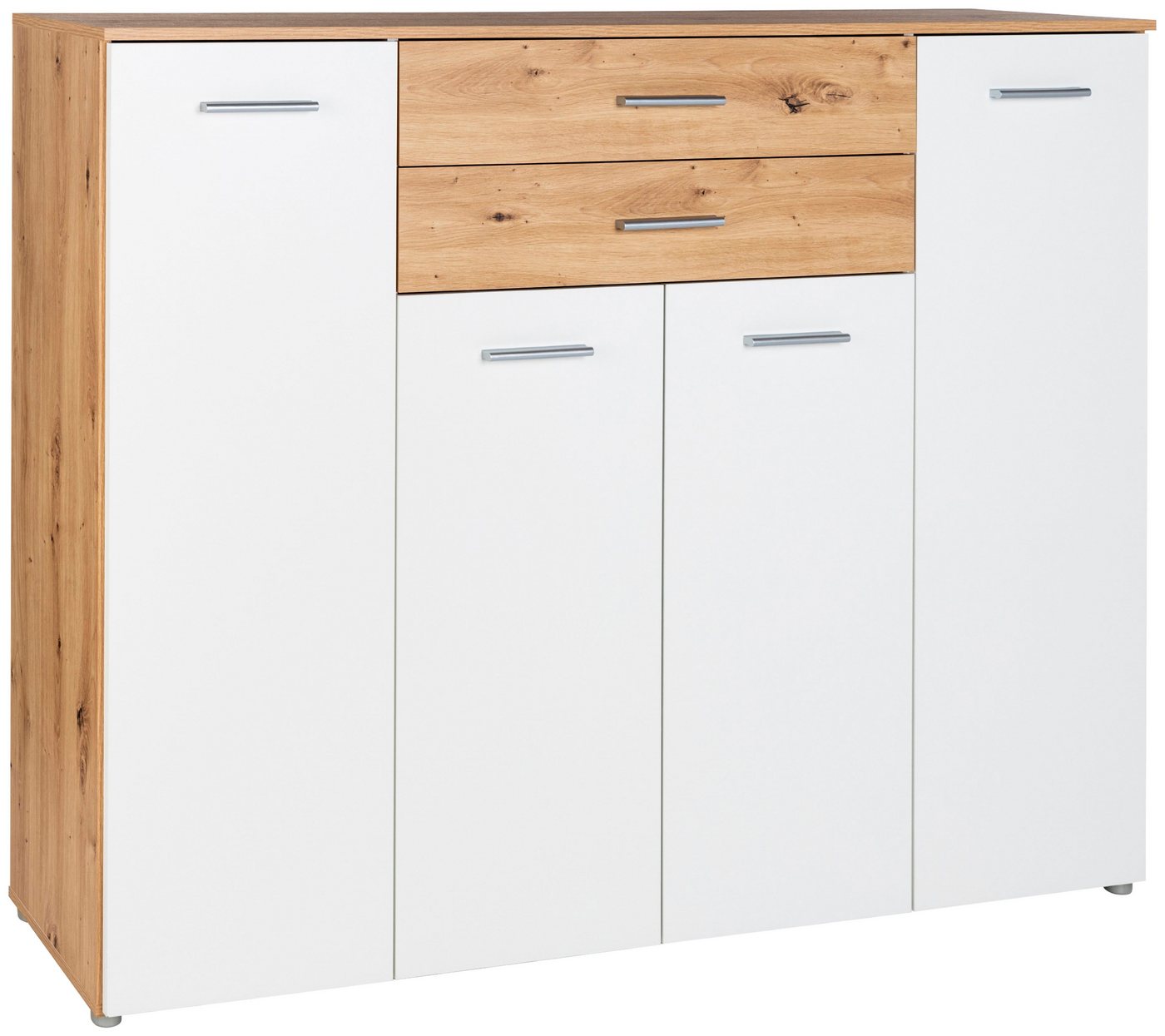 Home affaire Hochkommode Prato, mit 2 Schubkasten – Bild 2 von 5