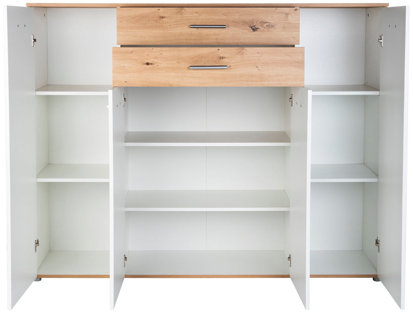 Home affaire Hochkommode Prato, mit 2 Schubkasten – Bild 4 von 5