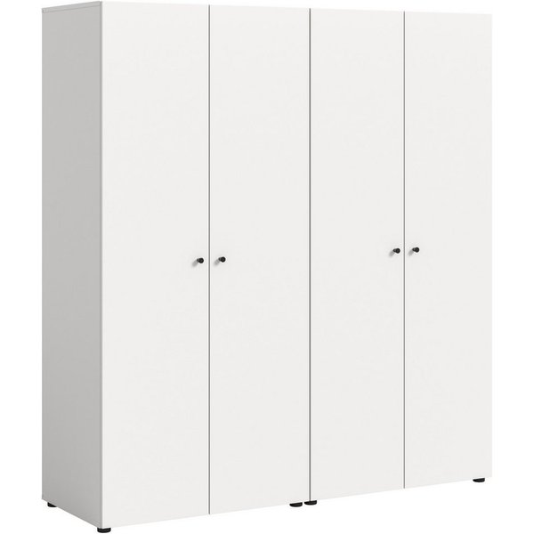 Home affaire Kleiderschrank BILLINGS, Schlafzimmerschrank, Schrank, Garderobenschrank (OTTO BESTSELLER, Garderobe & Schlafzimmer) Breite 160cm, weiß, 4-türig, i