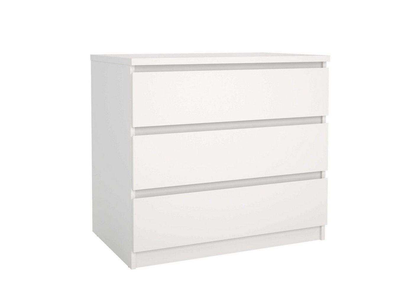 Home affaire Kommode Naia, Modern, mehrere Farben,abgerundete Schubladenkanten auf Metallgleiter – Bild 2 von 5