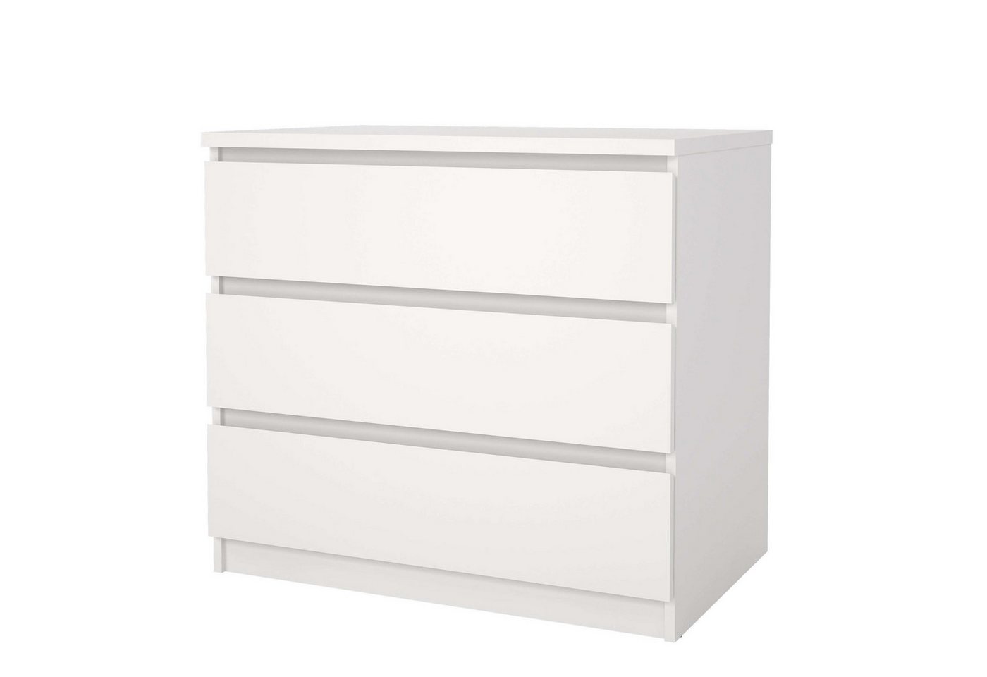 Home affaire Kommode Naia, Modern, mehrere Farben,abgerundete Schubladenkanten auf Metallgleiter – Bild 3 von 5