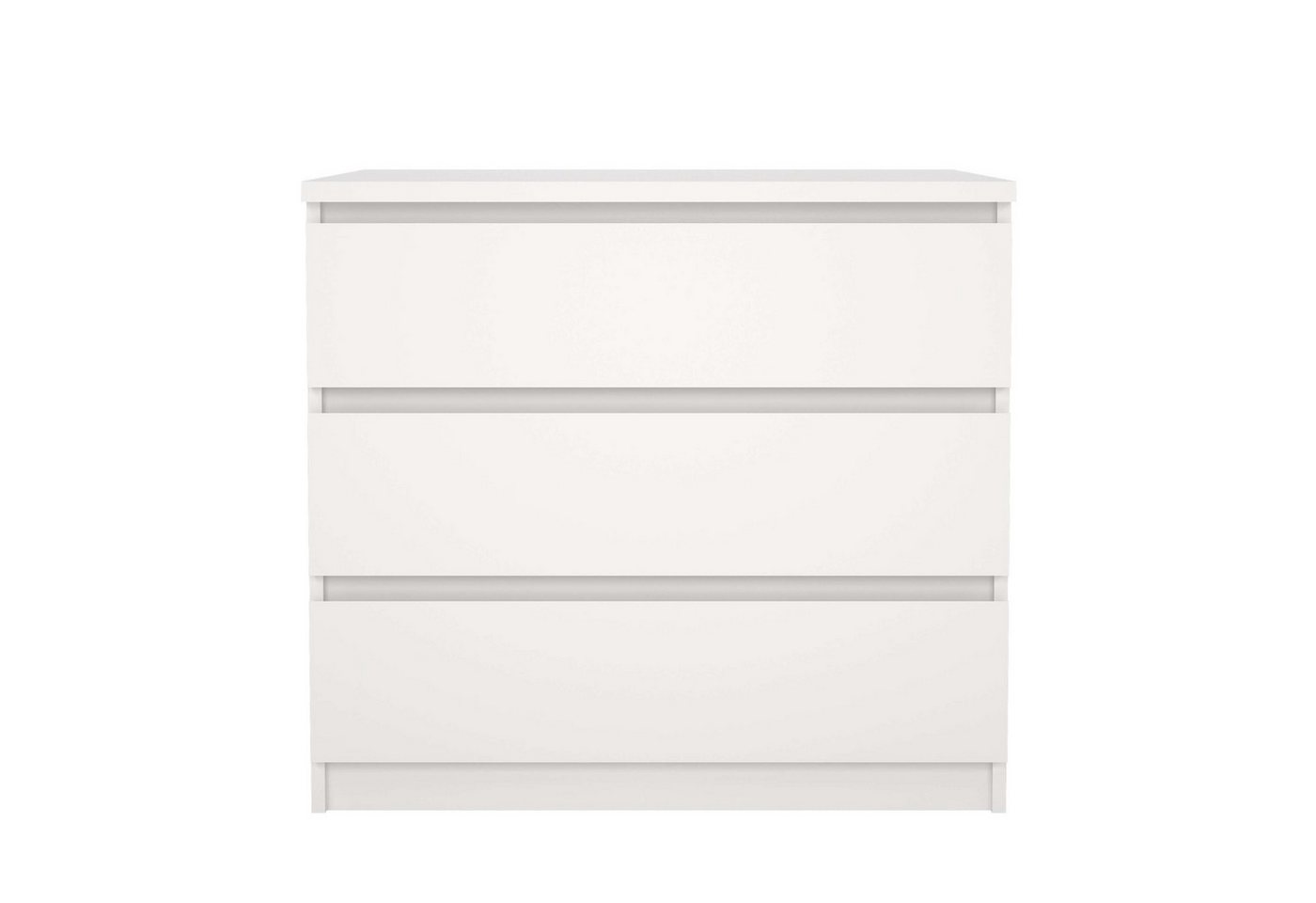 Home affaire Kommode Naia, Modern, mehrere Farben,abgerundete Schubladenkanten auf Metallgleiter – Bild 4 von 5