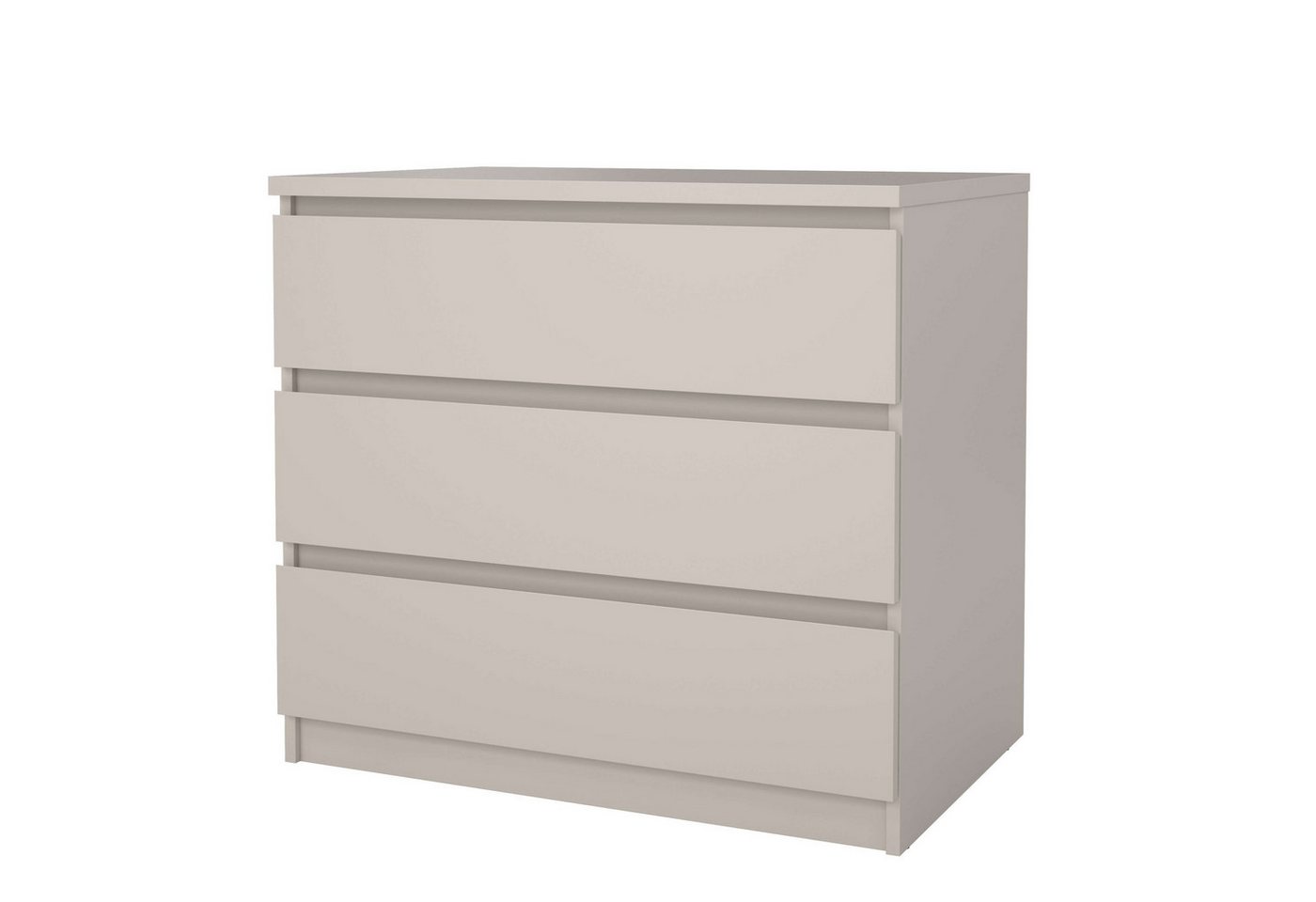 Home affaire Kommode Naia, Modern, mehrere Farben,abgerundete Schubladenkanten auf Metallgleiter – Bild 3 von 5