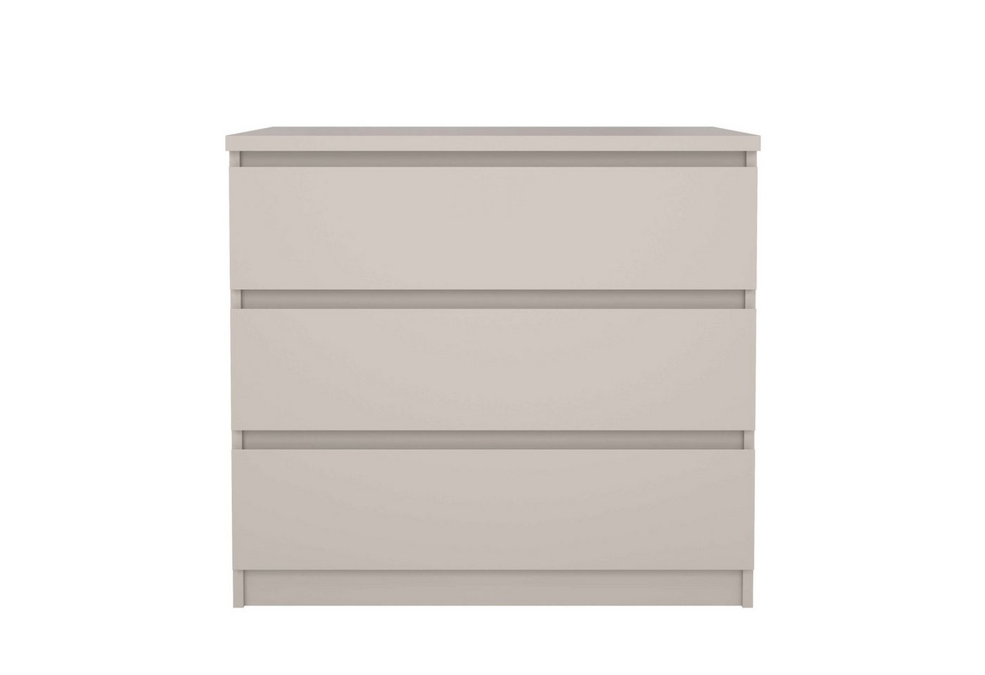 Home affaire Kommode Naia, Modern, mehrere Farben,abgerundete Schubladenkanten auf Metallgleiter – Bild 4 von 5