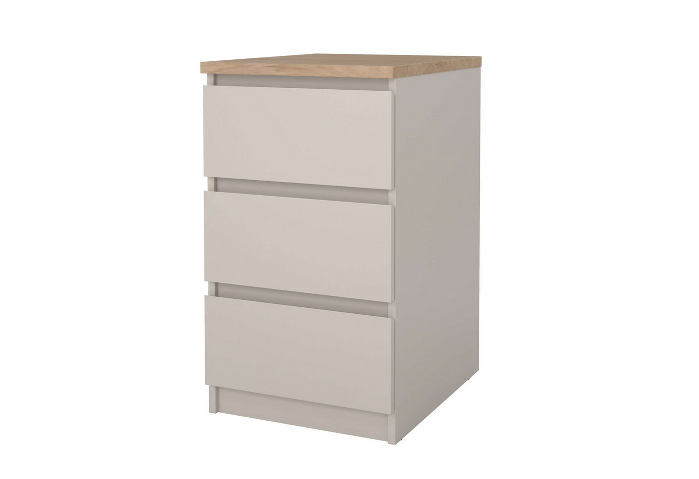 Home affaire Kommode Naia, Elegante und modernes Sideboard mit 3 geräumigenSchubladen – Bild 3 von 5