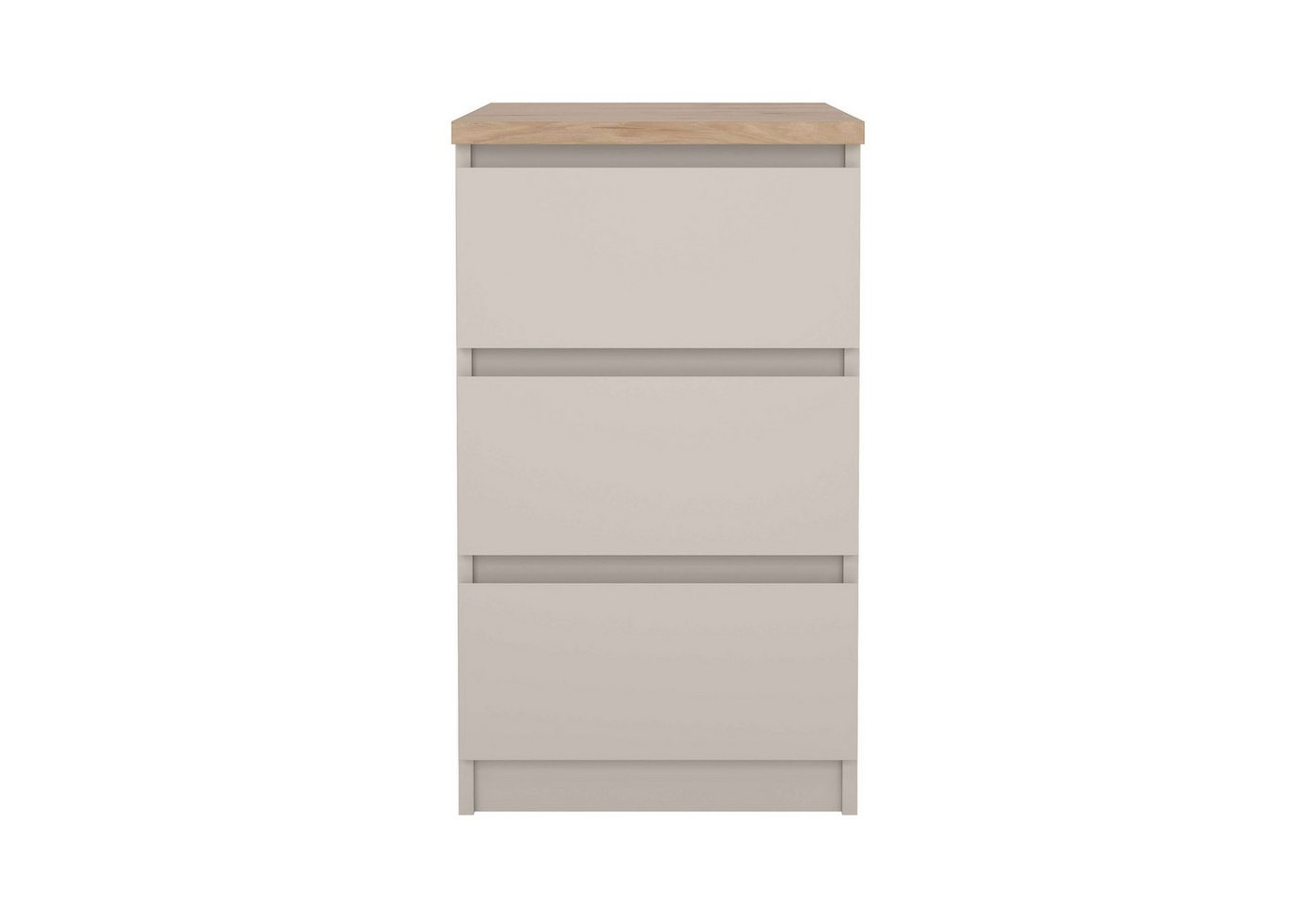 Home affaire Kommode Naia, Elegante und modernes Sideboard mit 3 geräumigenSchubladen – Bild 4 von 5