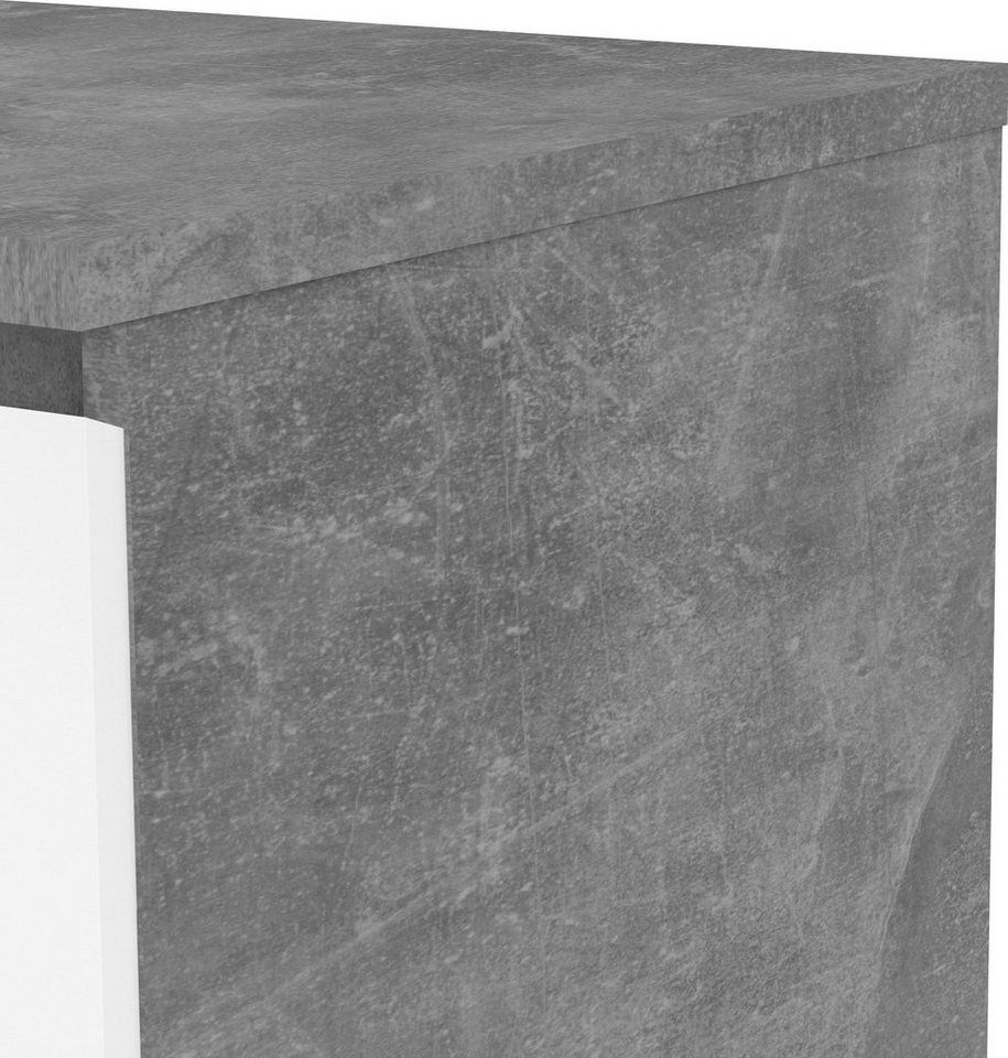 Home affaire Kommode Naia, abgerundete Schubladenkanten auf Metallgleiter, Breite 77 cm – Bild 5 von 5