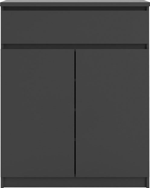 Home affaire Kommode Naia, abgerundete Schubladenkanten auf Metallgleiter, Breite 80,2 cm – Bild 2 von 5