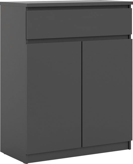Home affaire Kommode Naia, abgerundete Schubladenkanten auf Metallgleiter, Breite 80,2 cm – Bild 3 von 5