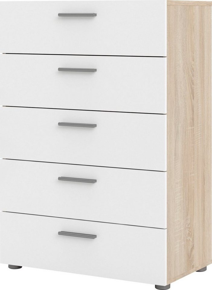 Home affaire Kommode Pepe Highboard, Schubkastenkommode, Breite 70 cm, Höhe 102 cm – Bild 2 von 5