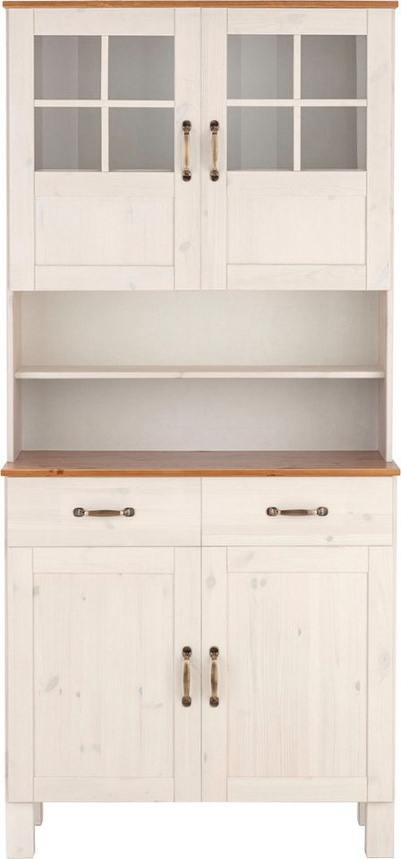 Home affaire Küchenbuffet Alby Breite 85 cm, 2 Glastüren – Bild 3 von 5