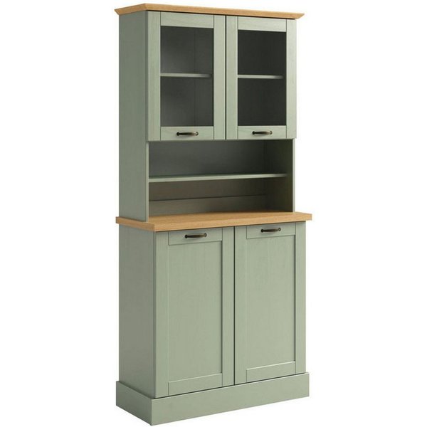 Home affaire Küchenbuffet Teramo Breite/Höhe 86/181 cm, mit Metallgriffen