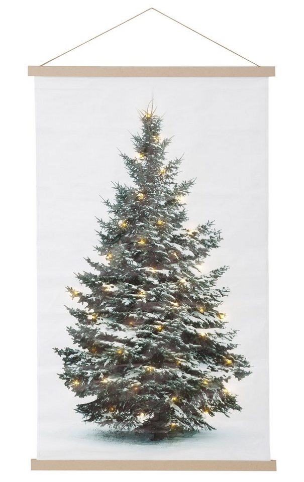 Home affaire LED-Bild Wandbehang, Weihnachtsdeko, Weihnachten (1 St), Höhe ca. 107 cm – Bild 3 von 5