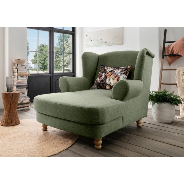 Home affaire Loveseat Tassilo Big Mega Ohrensessel, viel Platz und bequem, Breite 121cm