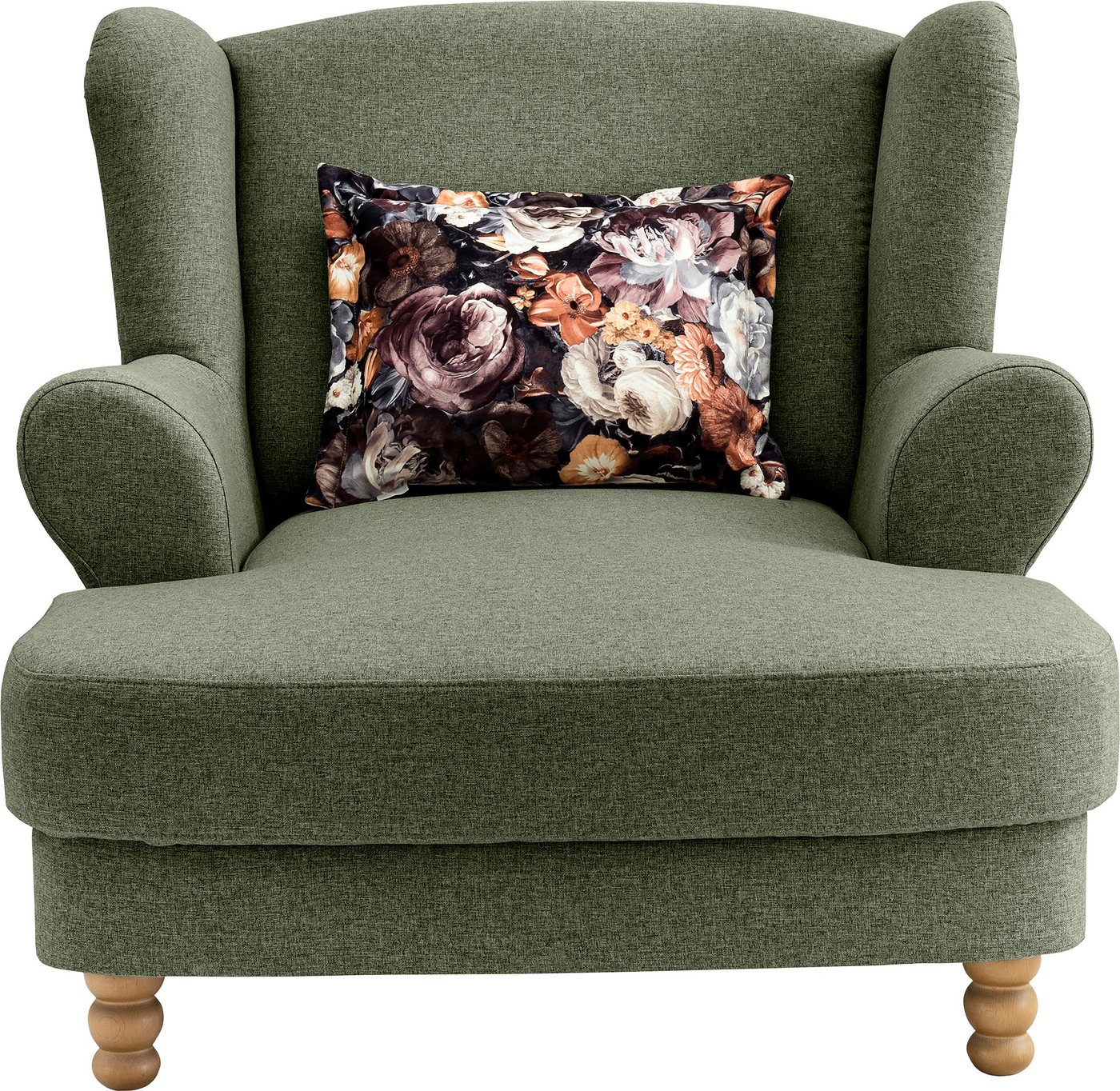 Home affaire Loveseat Tassilo Big Mega Ohrensessel, viel Platz und bequem, Breite 121cm – Bild 3 von 5