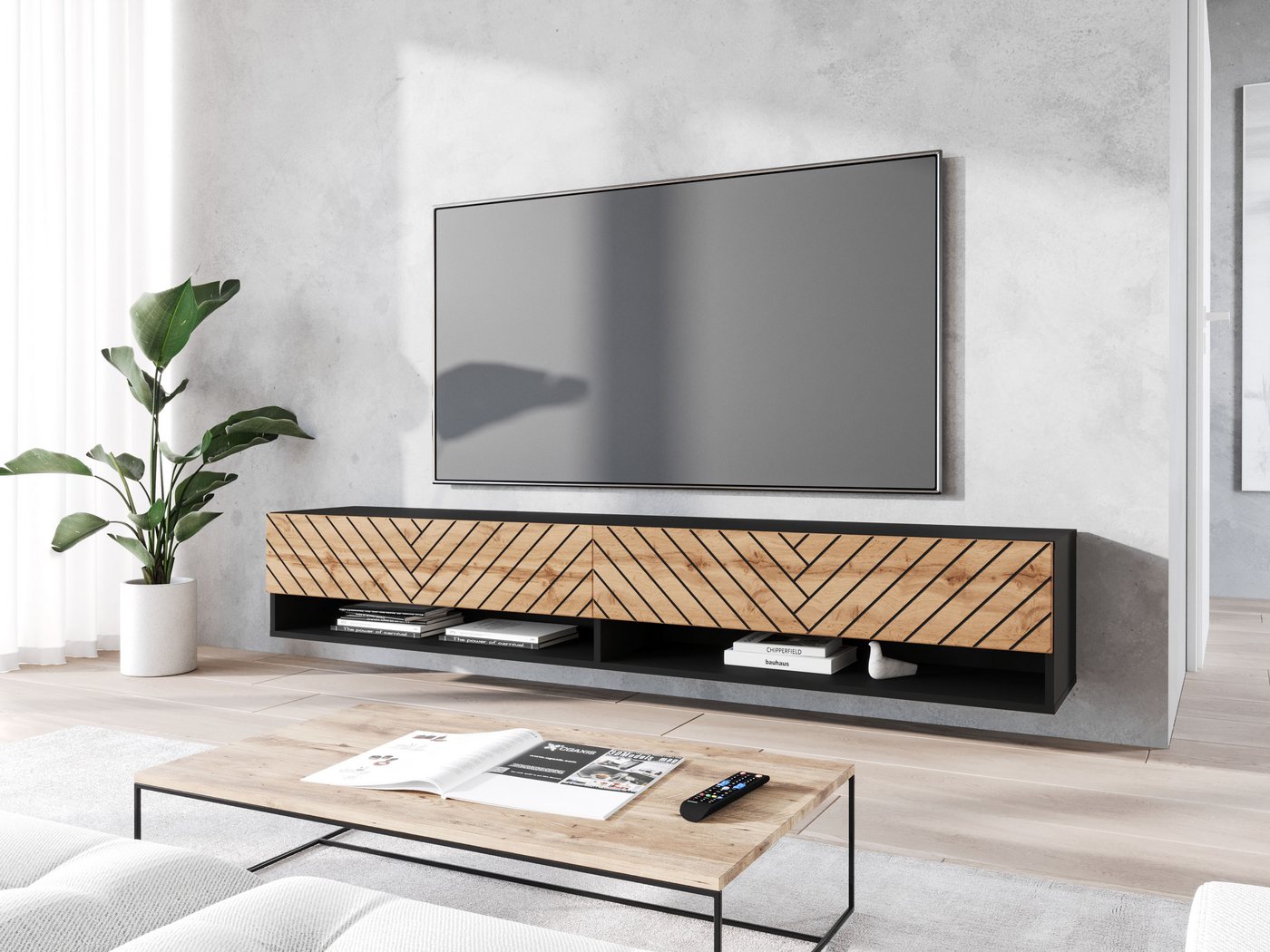 Home affaire Lowboard, stehend und hängend – Bild 5 von 5