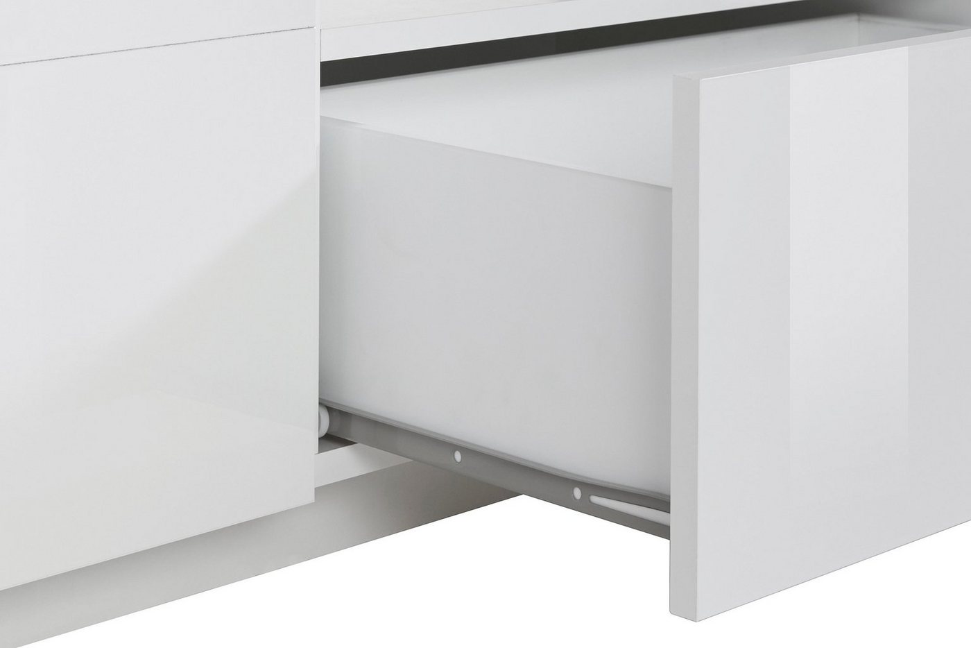 Home affaire Lowboard ALIEN- TV-Board, mit 4 Türen, 1 Schublade und 1 offenes Fach, TV-Kommode Breite ca. 220 cm "Made in Italy" – Bild 5 von 5