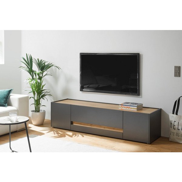 Home affaire Lowboard City/Giron, moderner TV-Schrank, Kommode, TV-Unterschrank, zeitlos, modern, ausreichend Stauraum, vielseitig einsetzbar