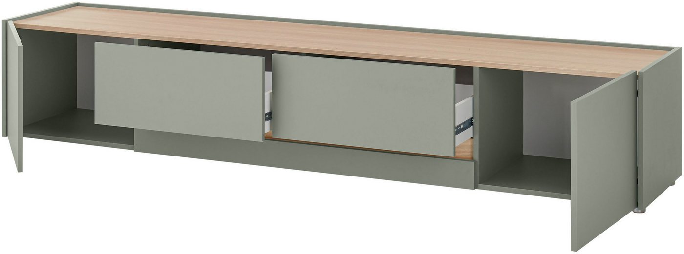 Home affaire Lowboard City/Giron, moderner TV-Schrank, Kommode, TV-Unterschrank, zeitlos, modern, ausreichend Stauraum, vielseitig einsetzbar – Bild 4 von 5