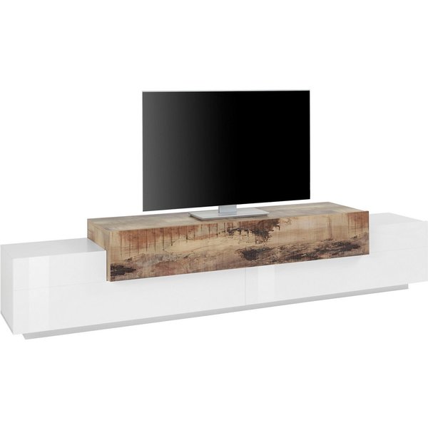 Home affaire Lowboard Coro,Lowboard,TV-Kommode,TV-Möbel,TV-Bank, mit 3 Klappen, (B/T/H) 240x45x51,6 cm