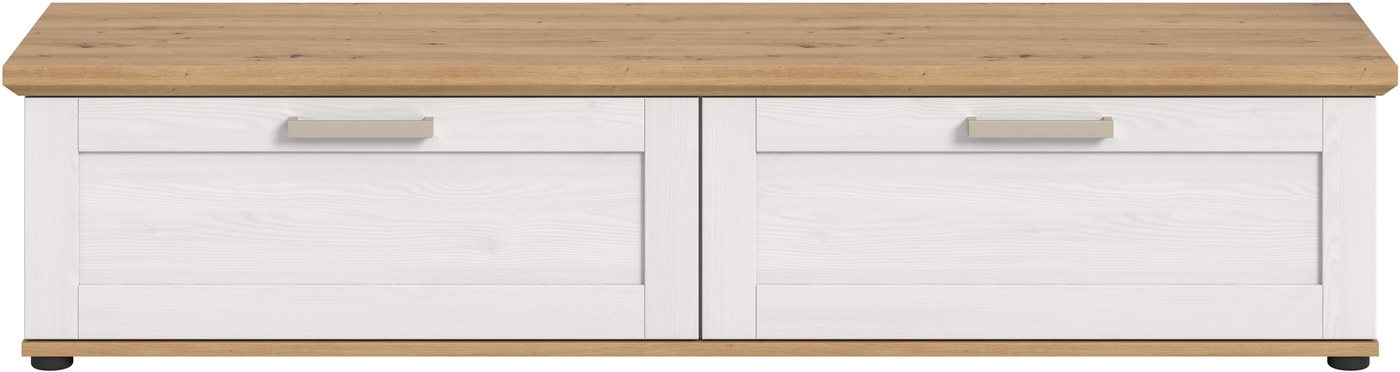 Home affaire Lowboard Cosenza, Cosenza Lowboard 164 cm, 2 Klappen, 2 Fächer, Wohnzimmer – Bild 3 von 5
