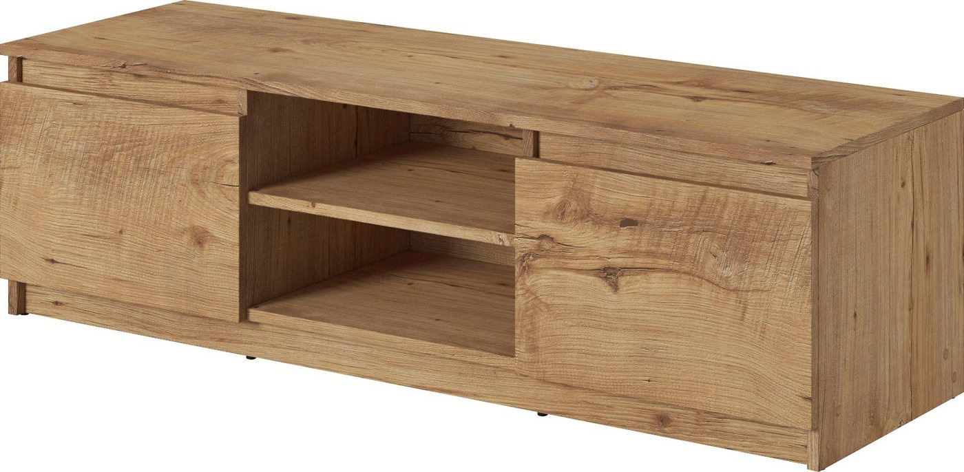 Home affaire Lowboard DINGO, zeitloser TV-Schrank, TV-Board Breite 120 cm, grifflose Fernsehschrank – Bild 2 von 5