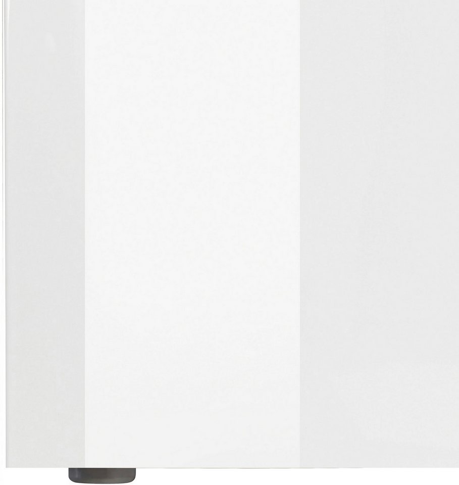 Home affaire Lowboard Magic,Lowboard,TV-Kommode,TV-Möbel,TV-Bank, Hochglanzlackiert, Alugriff, 2 Türen, 2 Schubkästen,B/T/H 240×40×55 cm – Bild 5 von 5