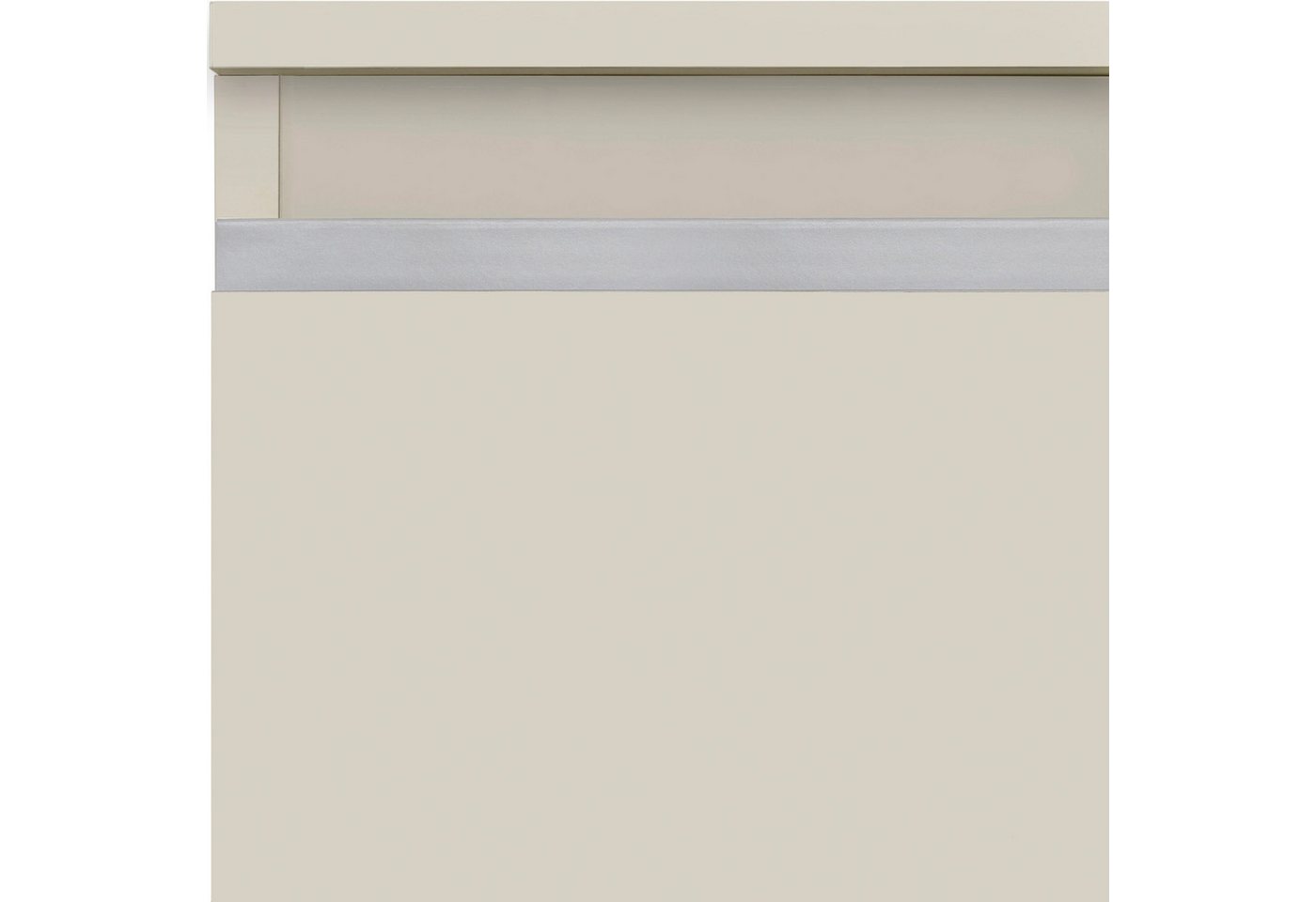 Home affaire Lowboard Magic,Lowboard,TV-Kommode,TV-Möbel,TV-Bank, Alugriff,2Türen,2 Schubkästen, Höhe 55 cm, B/T 240×40 cm,kaschmir matt – Bild 4 von 5