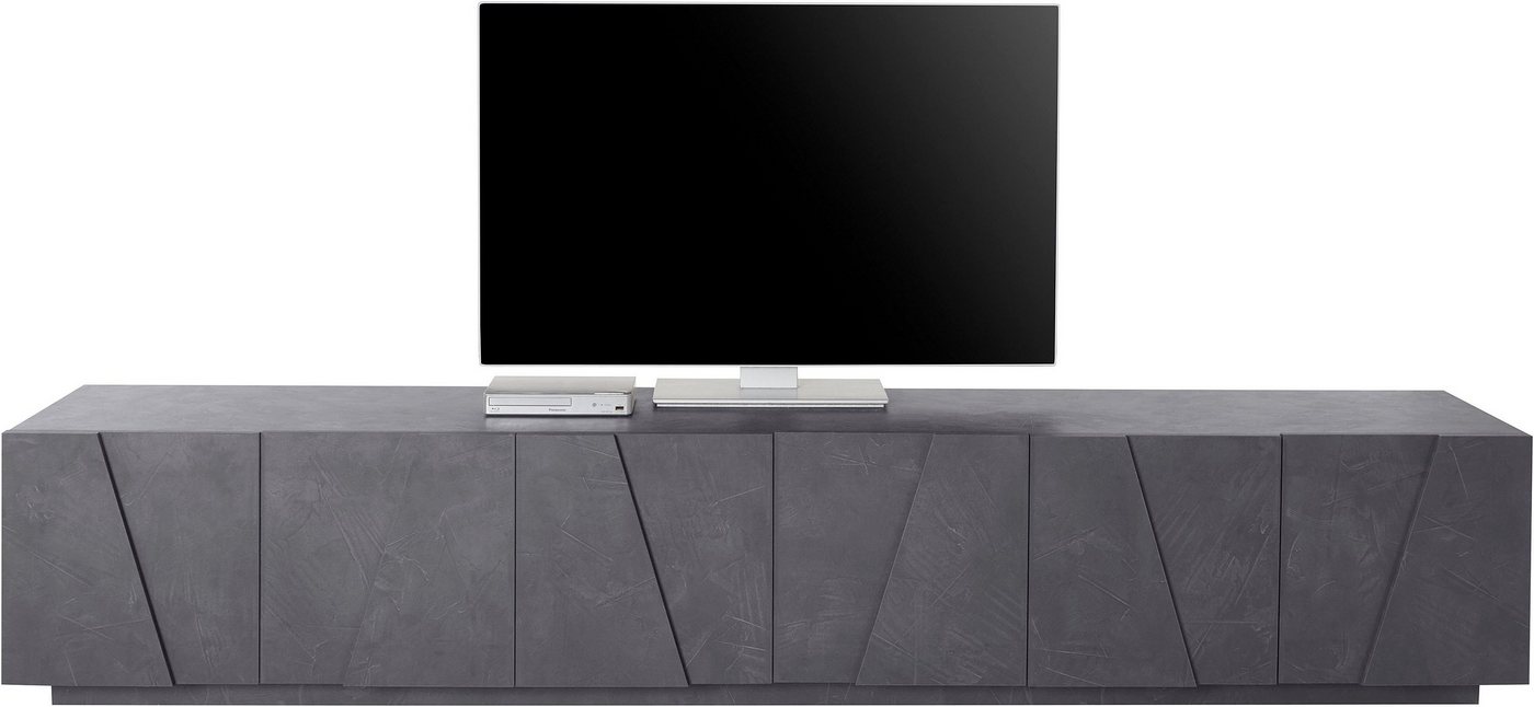 Home affaire Lowboard PING, TV-Board, TV-Band, TV-Kommode, mit 6 Türen, Breite 243,8 cm – Bild 2 von 5