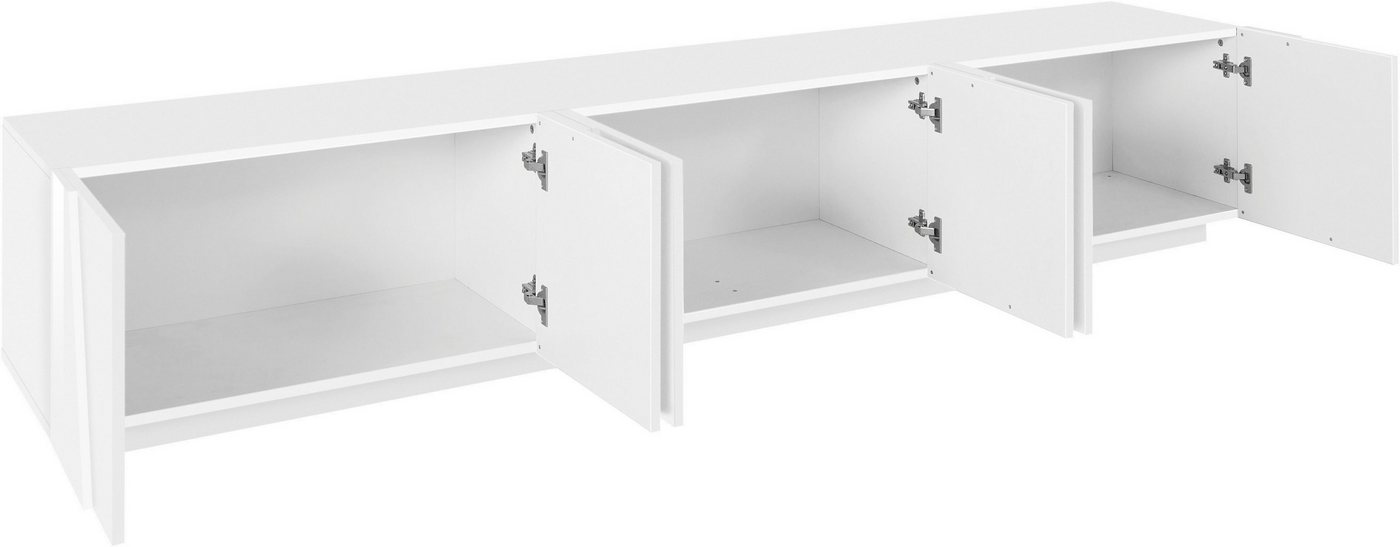 Home affaire Lowboard PING, TV-Board, TV-Band, TV-Kommode, mit 6 Türen, Breite 243,8 cm – Bild 2 von 5