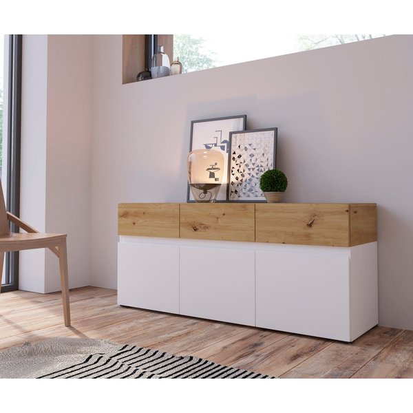 Home affaire Lowboard Rimini, Breite 135 cm