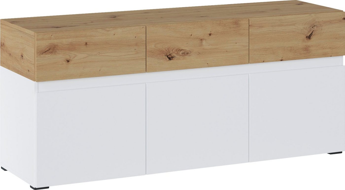 Home affaire Lowboard Rimini, Breite 135 cm – Bild 2 von 5